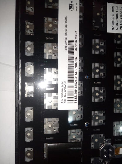 Lenovo ThinkPad 13 T460s Keyboard Dutch Black 00PA512 01YT119 01YR065