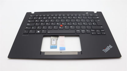 Lenovo ThinkPad T14s Gen 4 Palmrest Cover Keyboard Spanish Black 5M11L92912