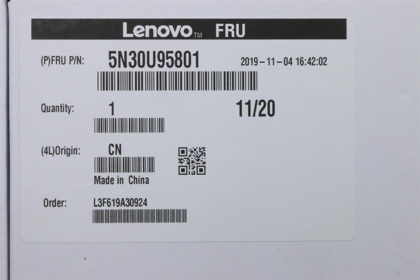 Lenovo NETWRK_CRD FRU Aquantia 10G Ethernet ada 5N30U95801