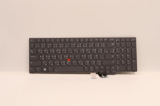 Lenovo ThinkPad P16 Gen 2 P16 Gen 1 Keyboard Thai Grey Backlit 5N21F39386