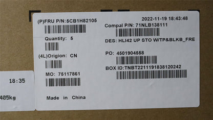 Lenovo IdeaPad 5 14ARH7 Palmrest Cover Touchpad Keyboard French 5CB1H82105