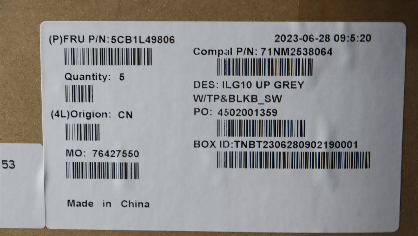 Lenovo LOQ 15IRH8 LOQ 15APH8 Palmrest Cover Touchpad Keyboard 5CB1L49806