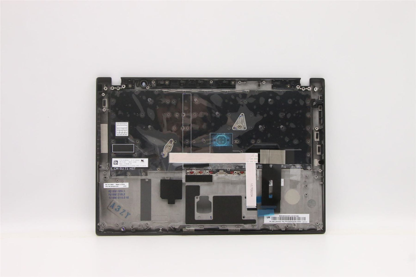 Lenovo ThinkPad T14s Keyboard Palmrest Top Cover Swiss Black 5M10Z41223