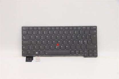 Lenovo ThinkPad X13 Gen 2 Keyboard Nordic Grey Backlit 5N21A21991