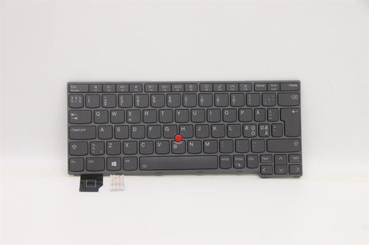 Lenovo ThinkPad X13 Gen 2 Keyboard Nordic Grey Backlit 5N21A21991