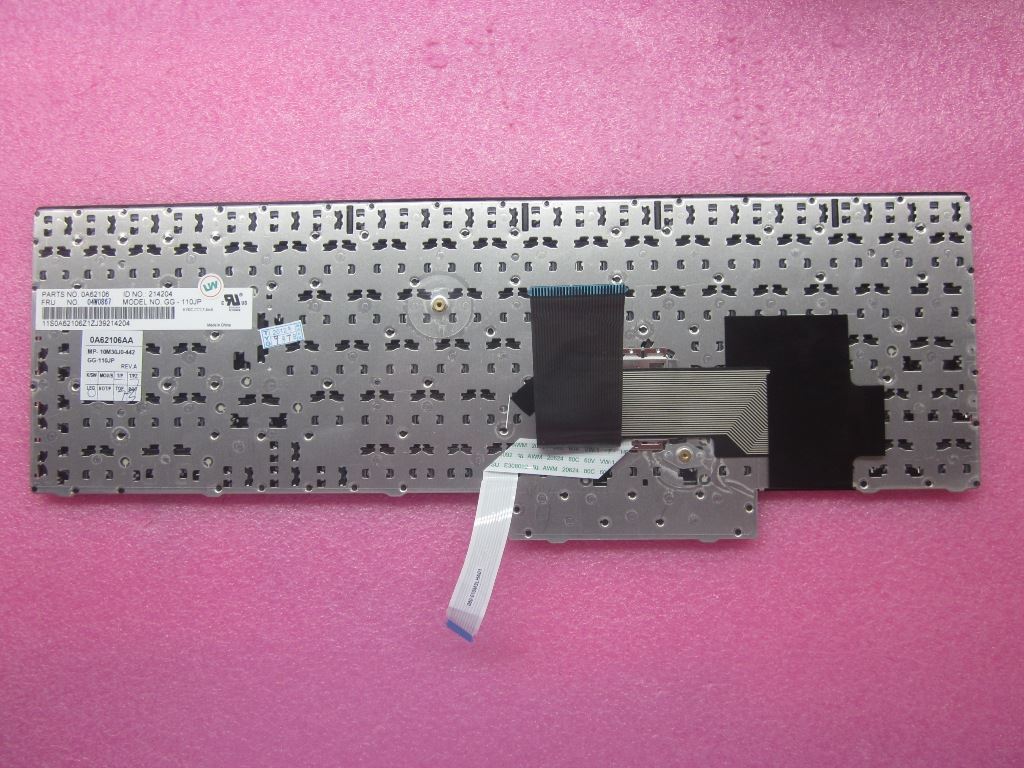 Lenovo GG-KBD JPN Japanese Keyboard 04W0867