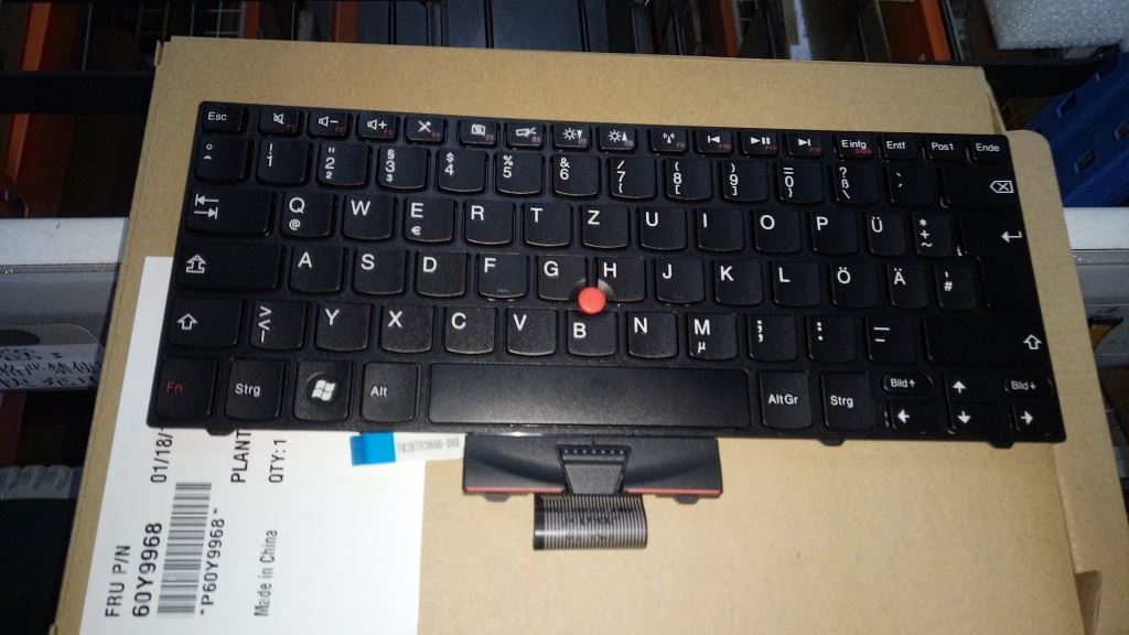 Lenovo DUBLIN KBD GER German Keyboard 60Y9898