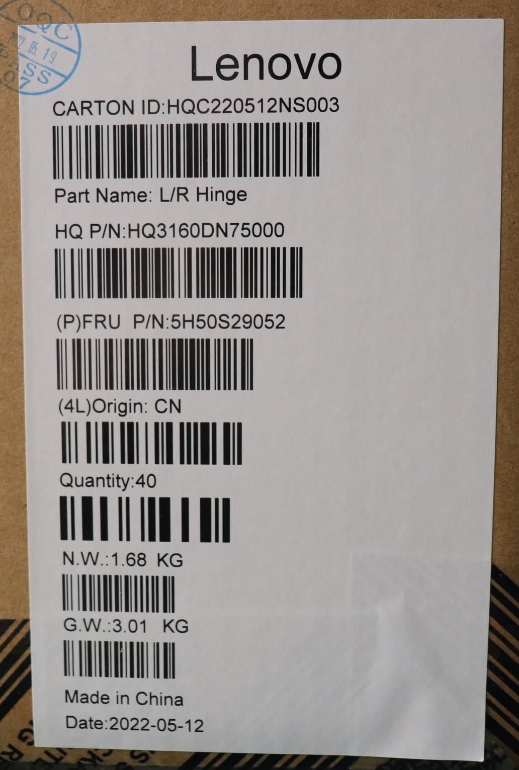 Lenovo ThinkBook 16 G4+ IAP Trackpad Touchpad Board 5H50S29052