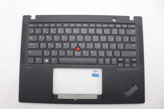 Lenovo ThinkPad X13 Gen 4 Keyboard Palmrest Top Cover Russian Black 5M11L85788