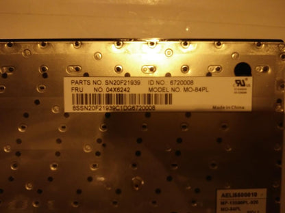 Lenovo MTSR_WIN, PL, DFN Polish Keyboard 04X6320