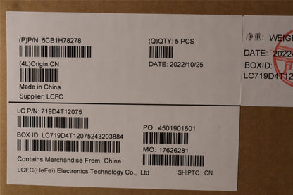Lenovo Upper Case ASM_ITA L82RK NFP AG BL 5CB1H78278