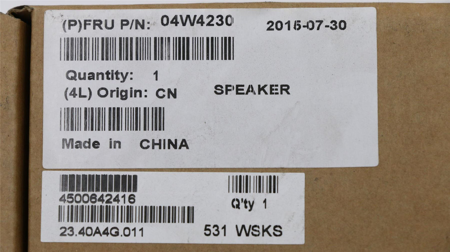 Lenovo FRU Speaker ASM 04W4230