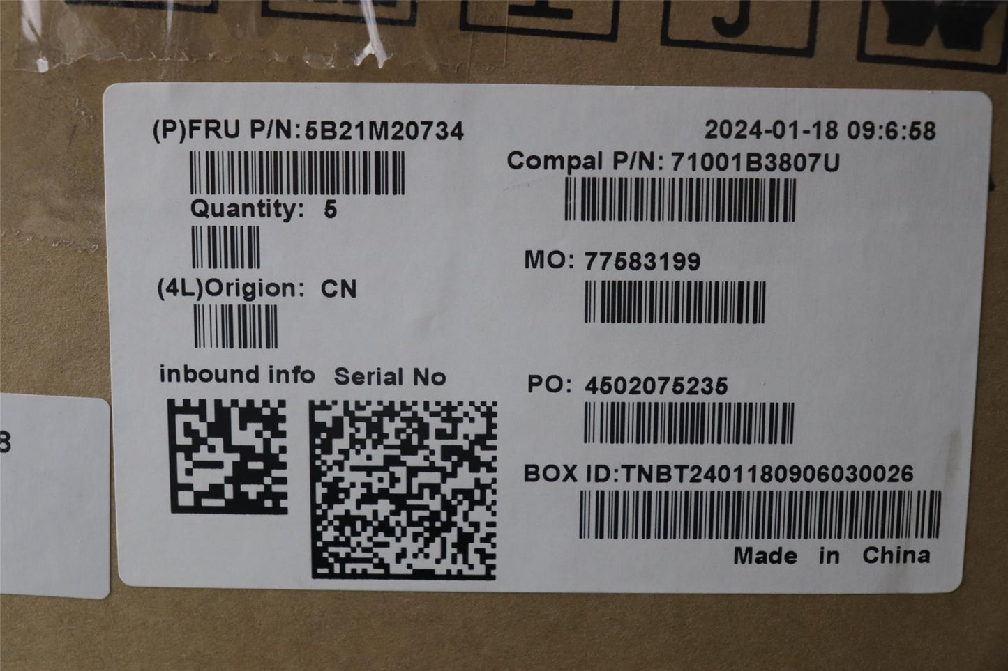 Lenovo C83DC NOK ULT5_125H UMA16G L RM 5B21M20734