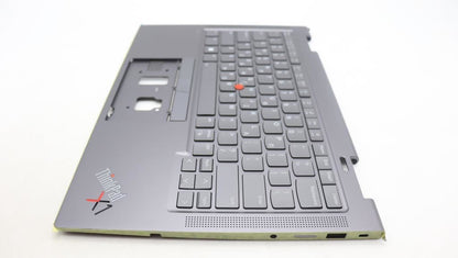 Lenovo ThinkPad X1 8th Gen Keyboard Palmrest Top Cover Greek Grey 5M11H62267
