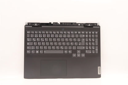 Lenovo IdeaPad 3 16ARH7 Palmrest Cover Touchpad Keyboard German Black 5CB1J38482