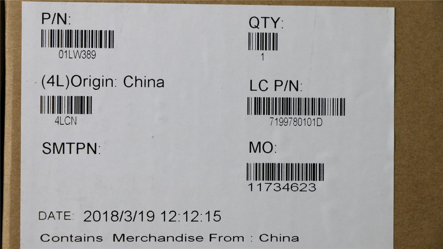 Lenovo IHDG 610 C3965U DC NOK NA YT 01LW389