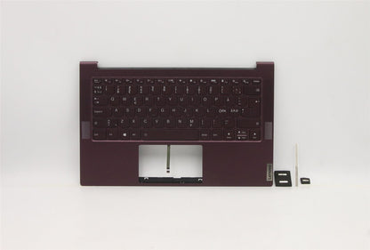 Lenovo IdeaPad 7 14ITL05 Keyboard Palmrest Top Cover Nordic Orchid 5CB1B05332