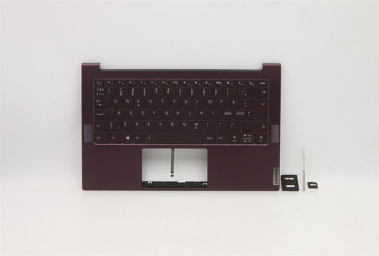 Lenovo IdeaPad 7 14ITL05 Keyboard Palmrest Top Cover Nordic Orchid 5CB1B05332