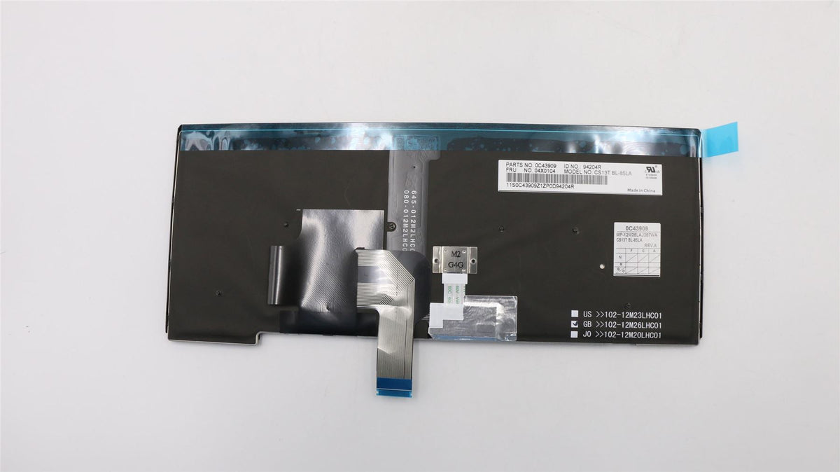 Lenovo ThinkPad T431s T440p T440s L440 T440 Keyboard Latin Spanish Black 04X0104