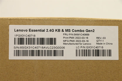 Lenovo Primax R71_G2 2.4G WTG RU_CY 5KM1C40669