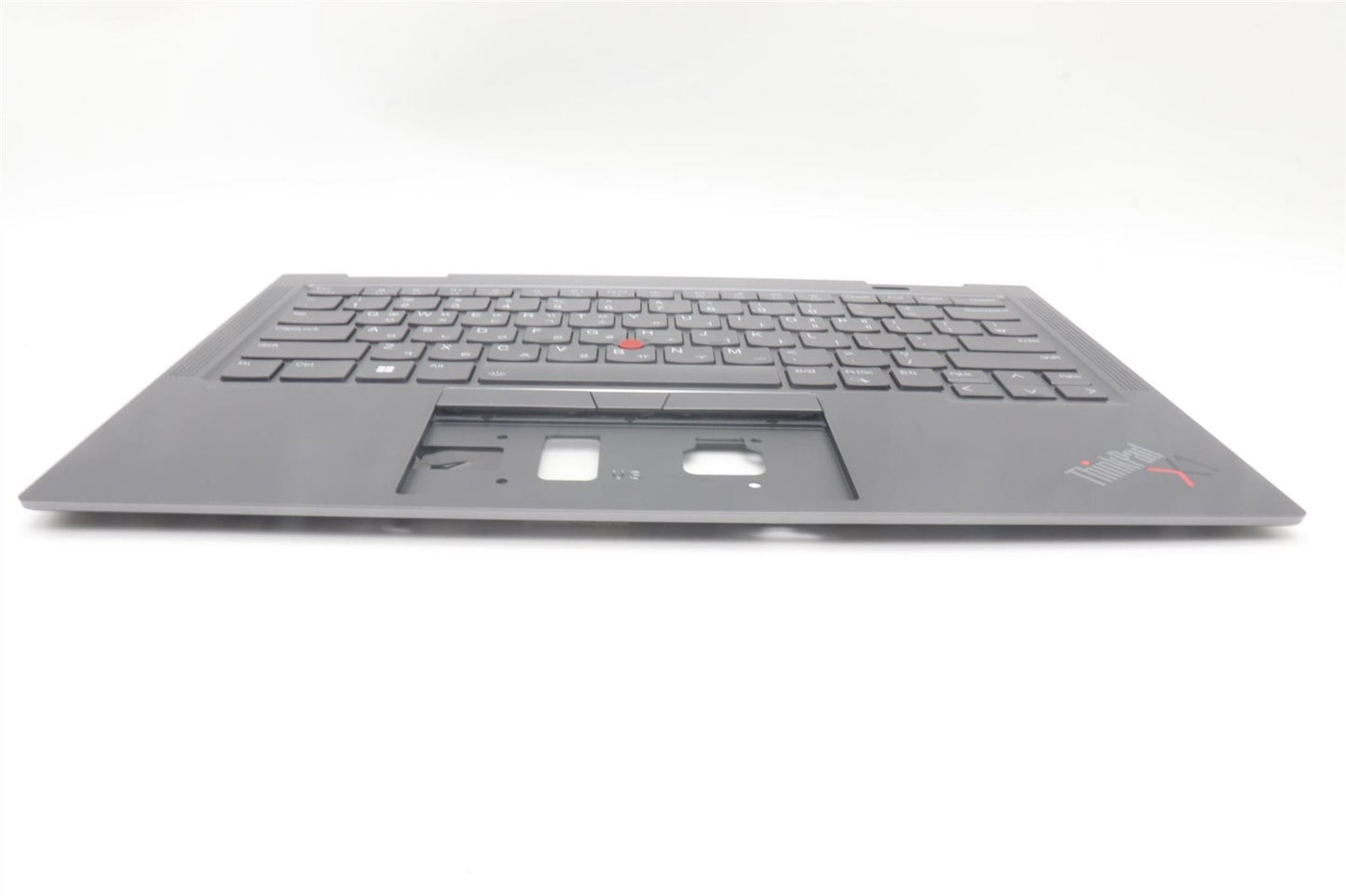 Lenovo ThinkPad X1 8th Gen Keyboard Palmrest Top Cover Korean Silver 5M11H62298