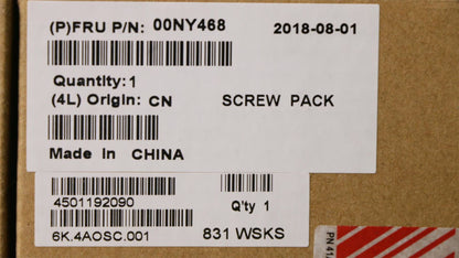 Lenovo ThinkPad T550 W550s T560 P50s Screw Screws Set Kit 00NY468