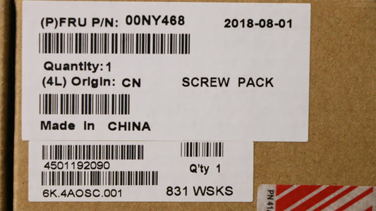 Lenovo ThinkPad T550 W550s T560 P50s Screw Screws Set Kit 00NY468