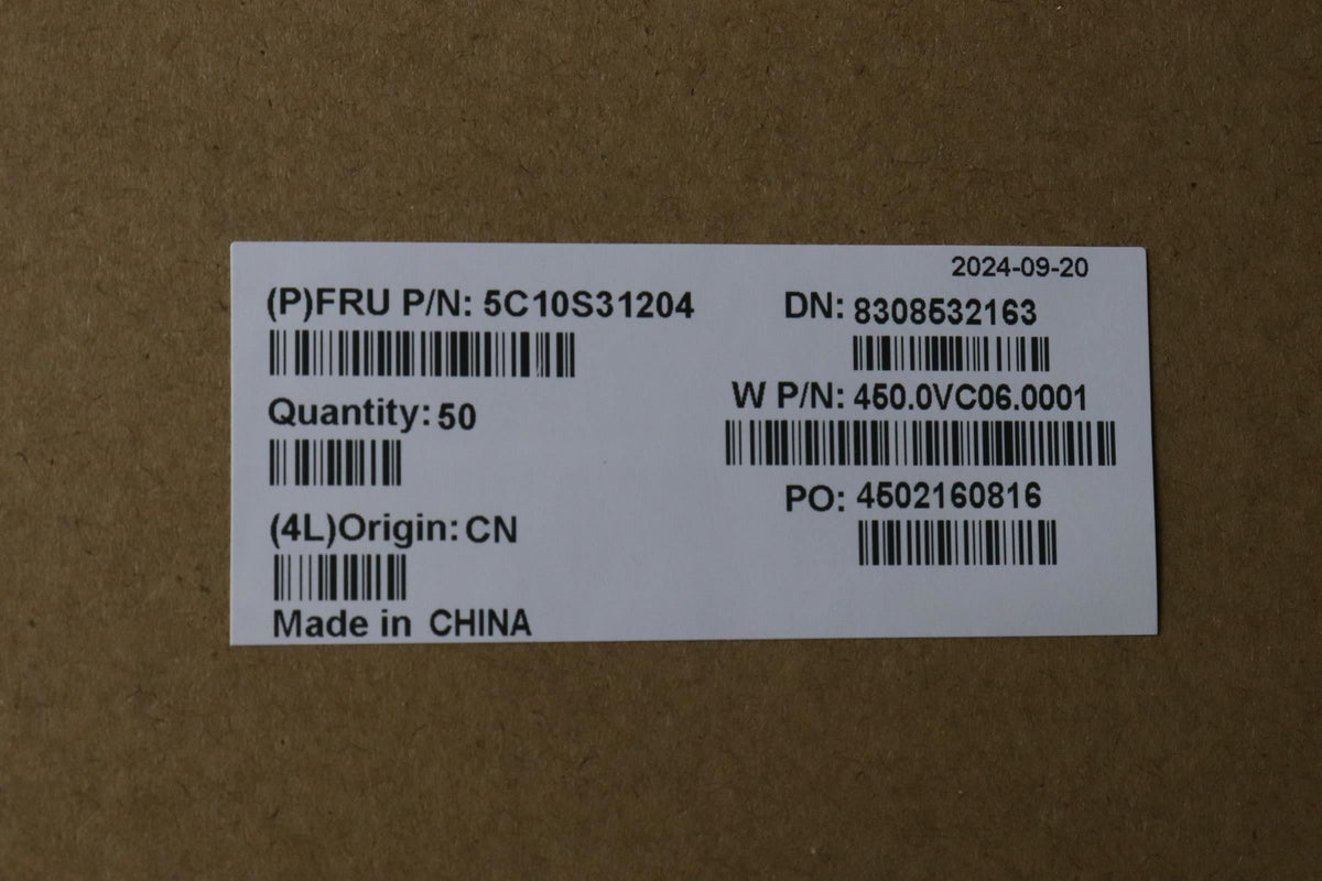 Lenovo W 83J2 Battery Cable 5C10S31204