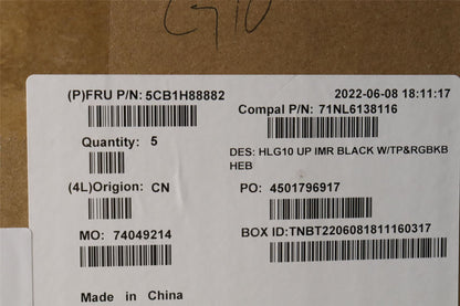 Lenovo IdeaPad 3 15IAH7 Palmrest Cover Touchpad Keyboard Hebrew Black 5CB1H88882