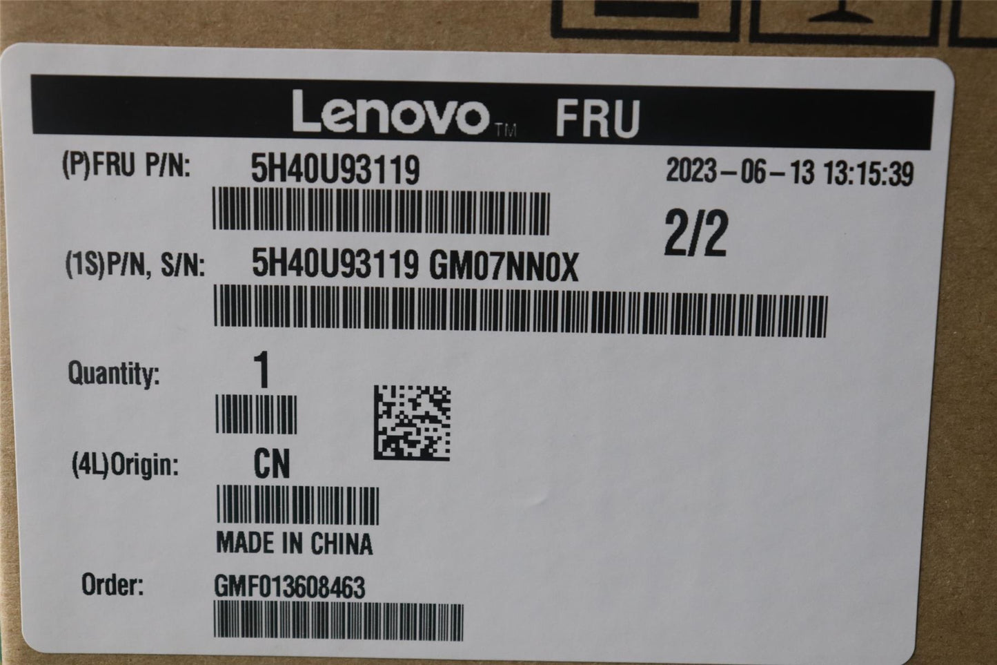 Lenovo HEATSINK Falcon 250W cooler 5H40U93119