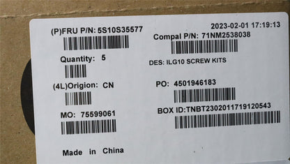 Lenovo LOQ 15IRH8 Screw Screws Set Kit 5S10S35577