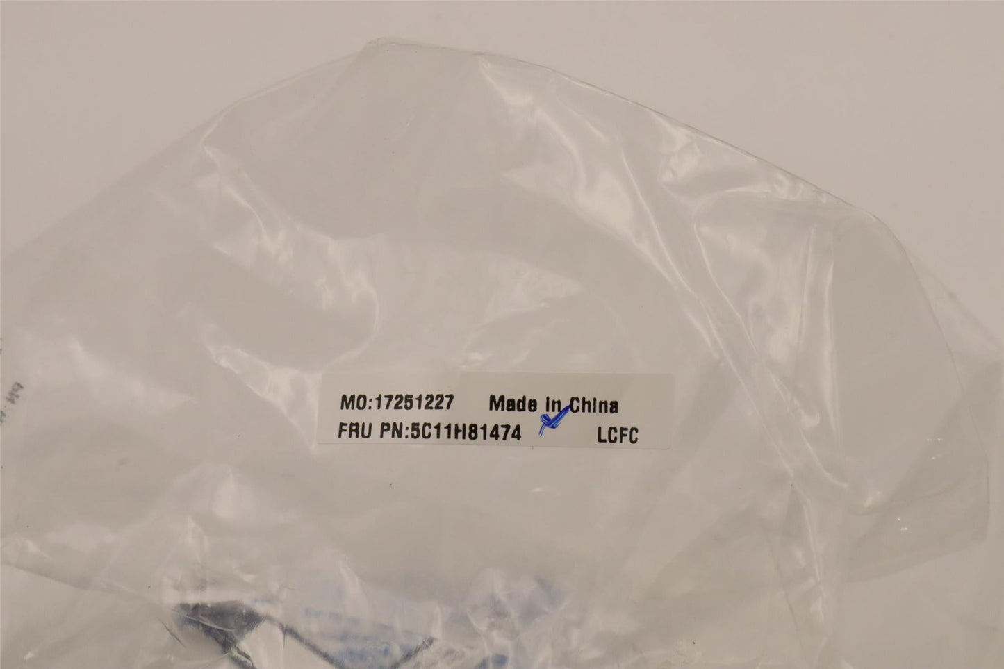 Lenovo FFC 10P G 0.5P PAD=0.3 M/B-FP/B 5C11H81474