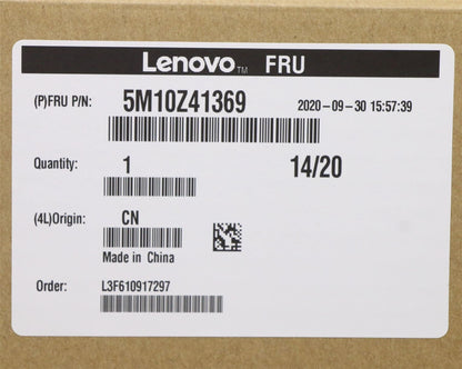 Lenovo ThinkPad T14s Keyboard Palmrest Top Cover Danish Black Backlit 5M10Z41369