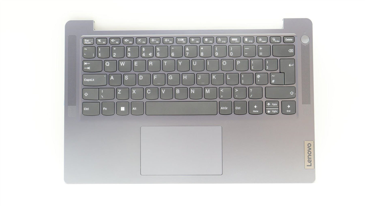 Lenovo IdeaPad 3 14IAN8 Palmrest Cover Touchpad Keyboard UK Grey 5CB1K82768