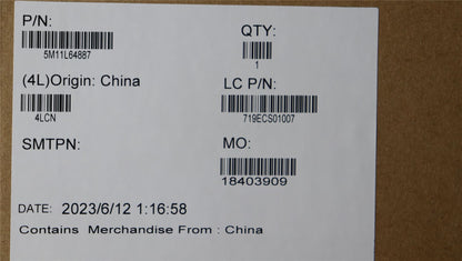 Lenovo MECH_ASM FRU 5M BEZEL+FHD TAPE AL ASM 5M11L64887
