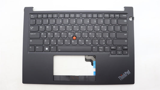 Lenovo ThinkPad E14 Gen 5 Keyboard Palmrest Top Cover Hebrew Black 5M11L92552