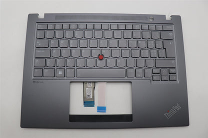 Lenovo ThinkPad T14s Gen 4 Keyboard Palmrest Top Cover Swiss Grey 5M11L59638