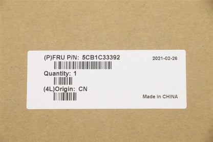 Lenovo IdeaPad 5 14ALC05 Keyboard Palmrest Top Cover German Grey 5CB1C33392