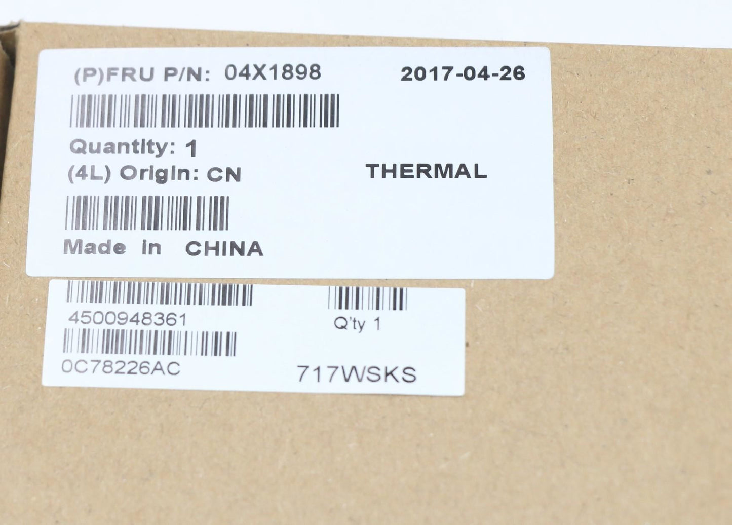 Lenovo ThinkPad T540p Fan Heatsink 04X1898