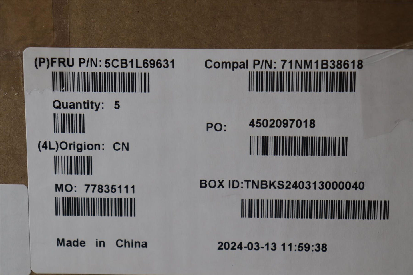 Lenovo IdeaPad 5 16IRL8 Palmrest Cover Touchpad Keyboard Spanish 5CB1L69631