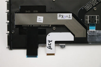 Lenovo Yoga X380 Keyboard Korean Silver Backlit 01HX131