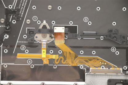 Lenovo ThinkPad X1 Gen 1 Keyboard Palmrest Top Cover Belgian Black 5M11B38311