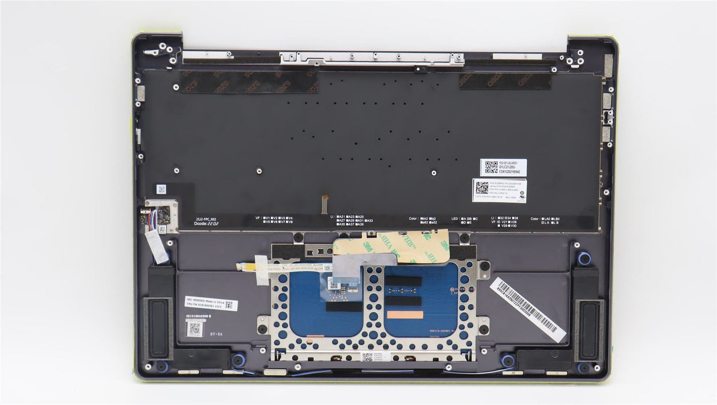 Lenovo Yoga 9 14IRP8 Palmrest Cover Touchpad Keyboard Spanish 5CB1K62501