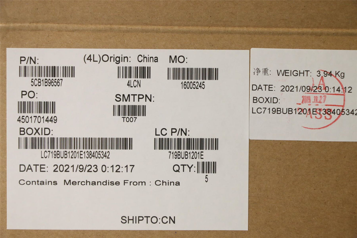 Lenovo Upper Case ASM_SPA L82H9 FP A/BUMA 5CB1B96567