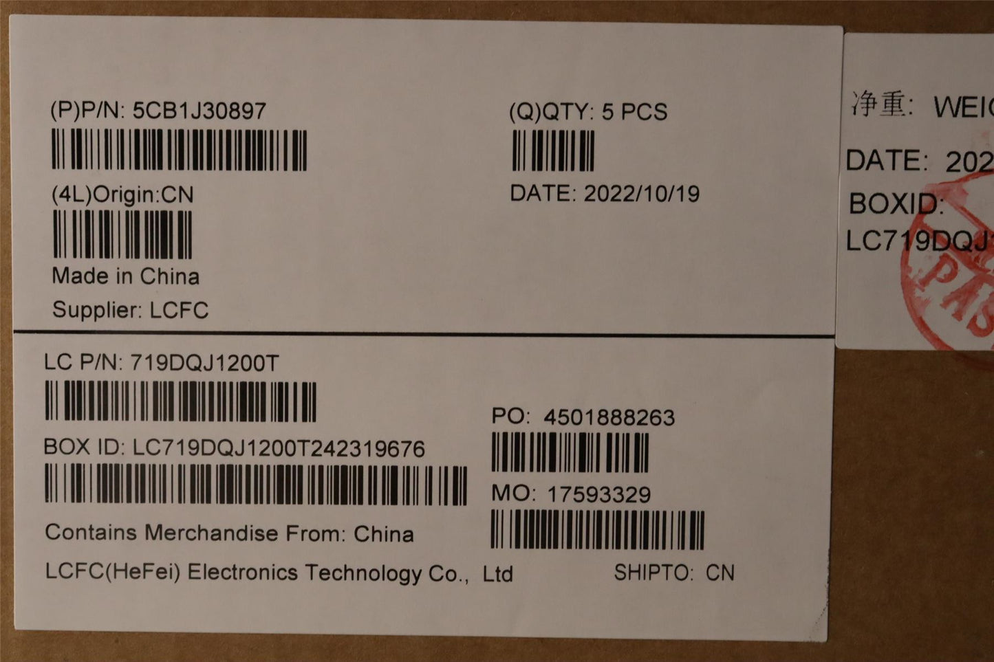 Lenovo Upper Case ASM_RUS L82UH FP BL 5CB1J30897