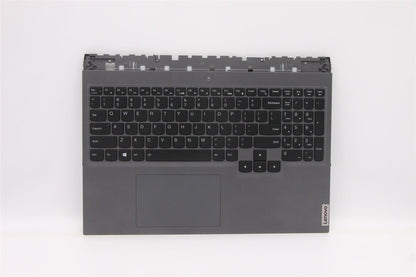 Lenovo 5 16ITH6H Palmrest Cover Touchpad Keyboard US Slate Grey 5CB1D05367