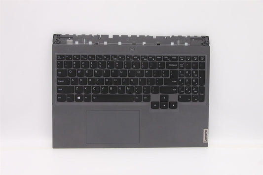 Lenovo 5 16ITH6H Palmrest Cover Touchpad Keyboard US Slate Grey 5CB1D05367