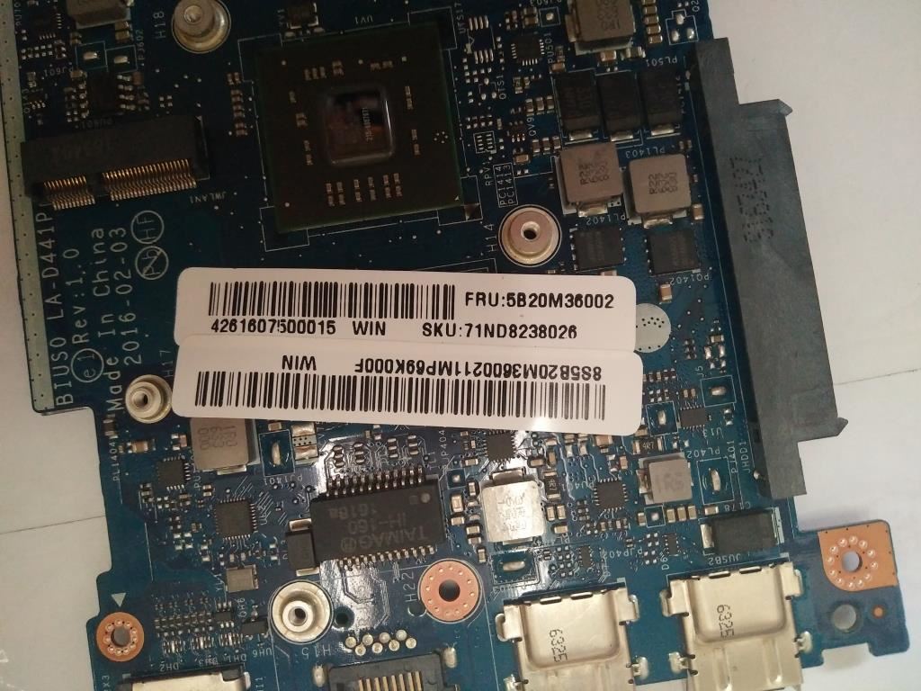 Lenovo MB C 80V0 WINI57200UR16MM12GBL 5B20M36002