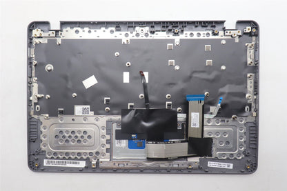 Lenovo 14e Gen3 Keyboard Palmrest Top Cover Swiss Black Backlit 5M11H61884