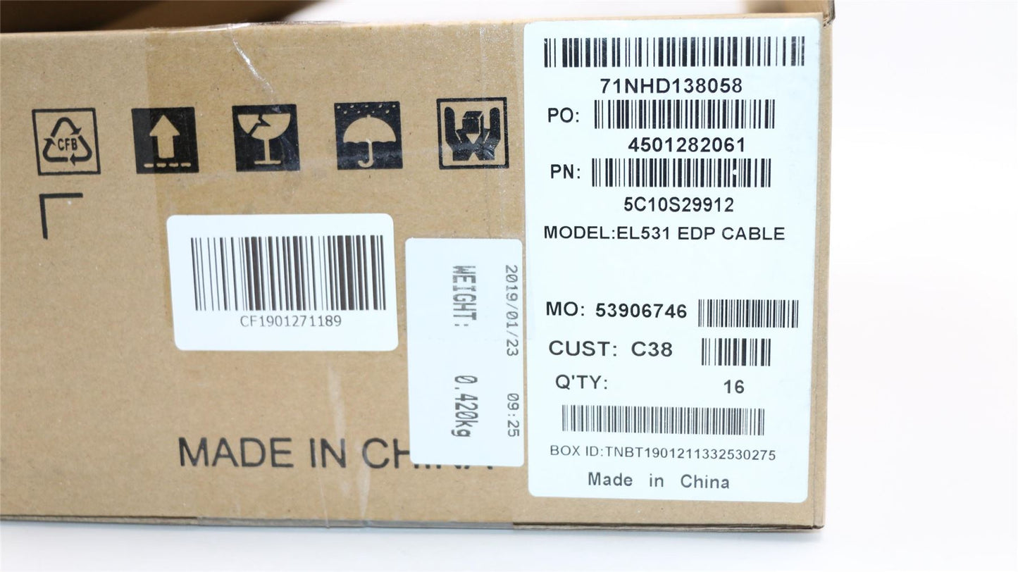 Lenovo IdeaPad S340-15IWL S340-15IML Cable Lcd Screen Display LED 5C10S29912